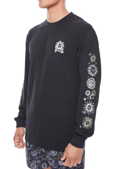 Boardies Apparel Black Suns Long Sleeve T-Shirt