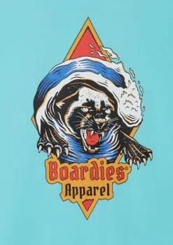 Boardies Apparel Blue Panther T-Shirt