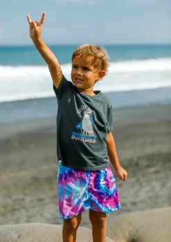 Boardies Apparel Kids Purple Haze Tie Dye