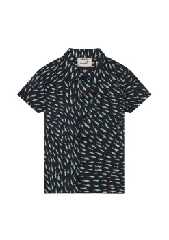 Boardies Apparel Kids Raeburn Sharks Charcoal Shirt