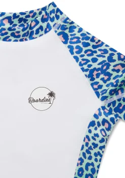 Boardies Apparel Lime Leopard Rash Guard
